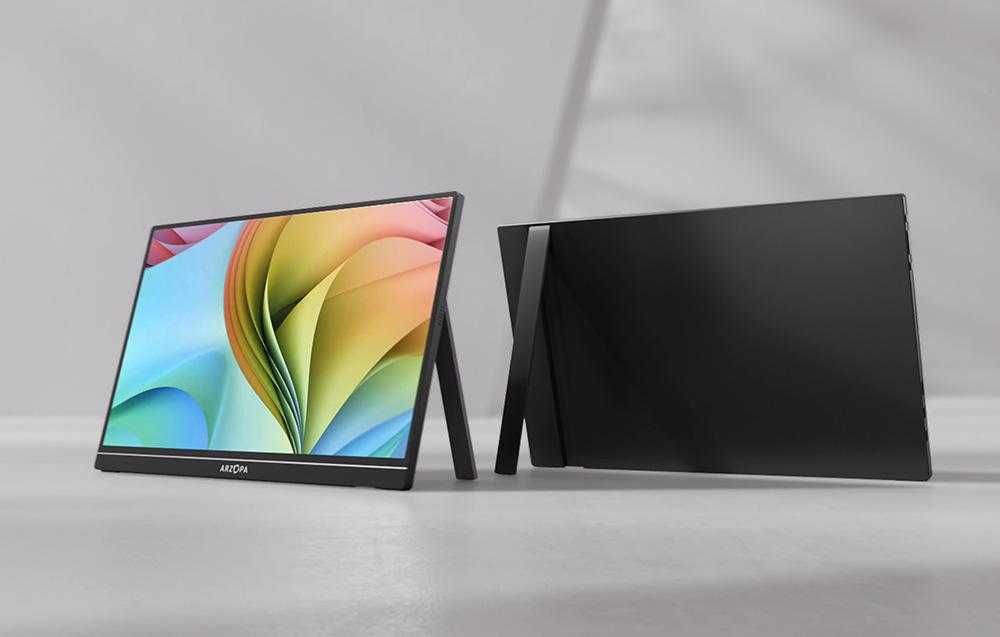 Monitor portabil Gaming LED Arzopa 16.1", Full HD 144Hz
