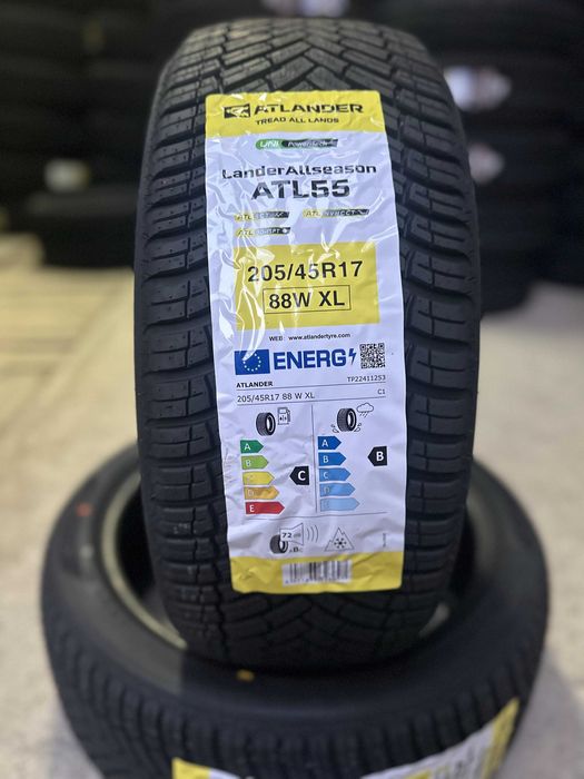 Нови всесезонни гуми ATLANDER 205/45R17 88W XL НОВ DOT БОРД 2054517