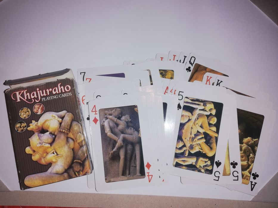 Рядък модел карти за игра. Кама сутра.