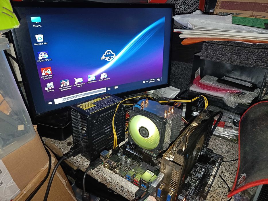 Placa baza gaming, AM4, Gigabyte B350-HD3, slot ssd M2, bios updatat