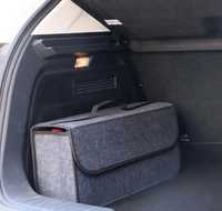 Сгъваема чанта за съхранение от филц за багажник на автомобил
