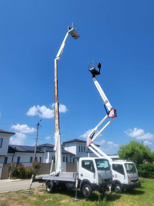 Inchiriem PRB Auto Nacela pt. montaj Panouri Fotovoltaice