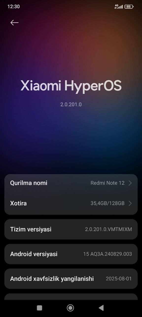 Redmi note 12 sotiladi!