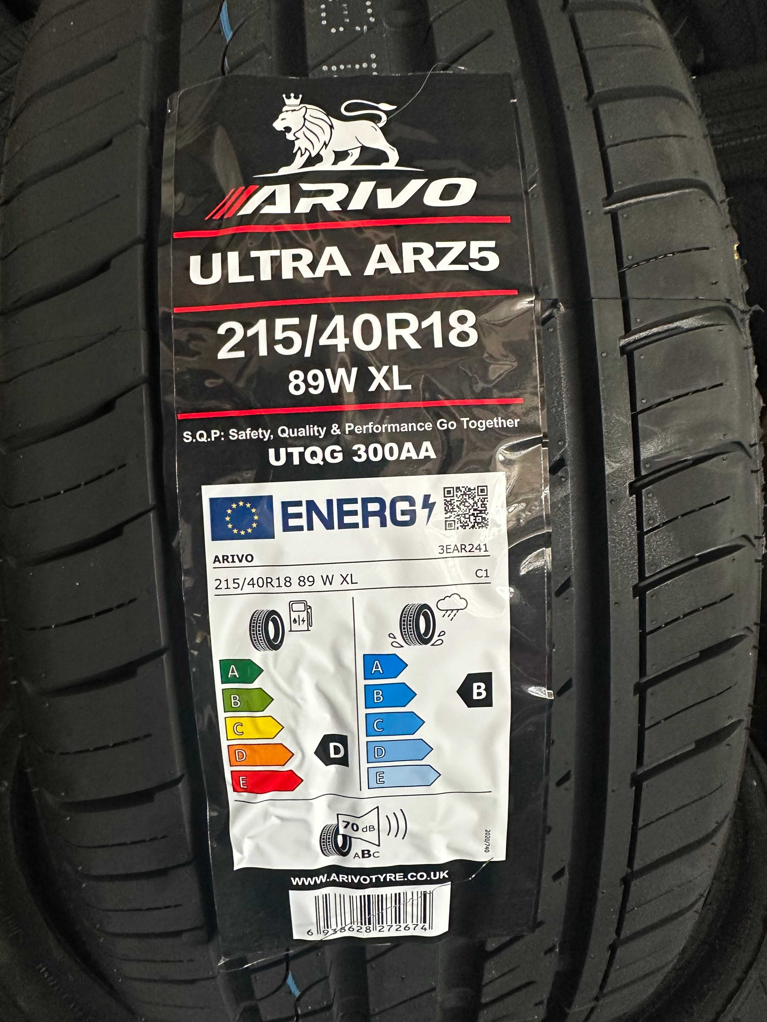 Нови летни гуми ARIVO ULTRA ARZ5 215/40R18 89W XL НОВ DOT