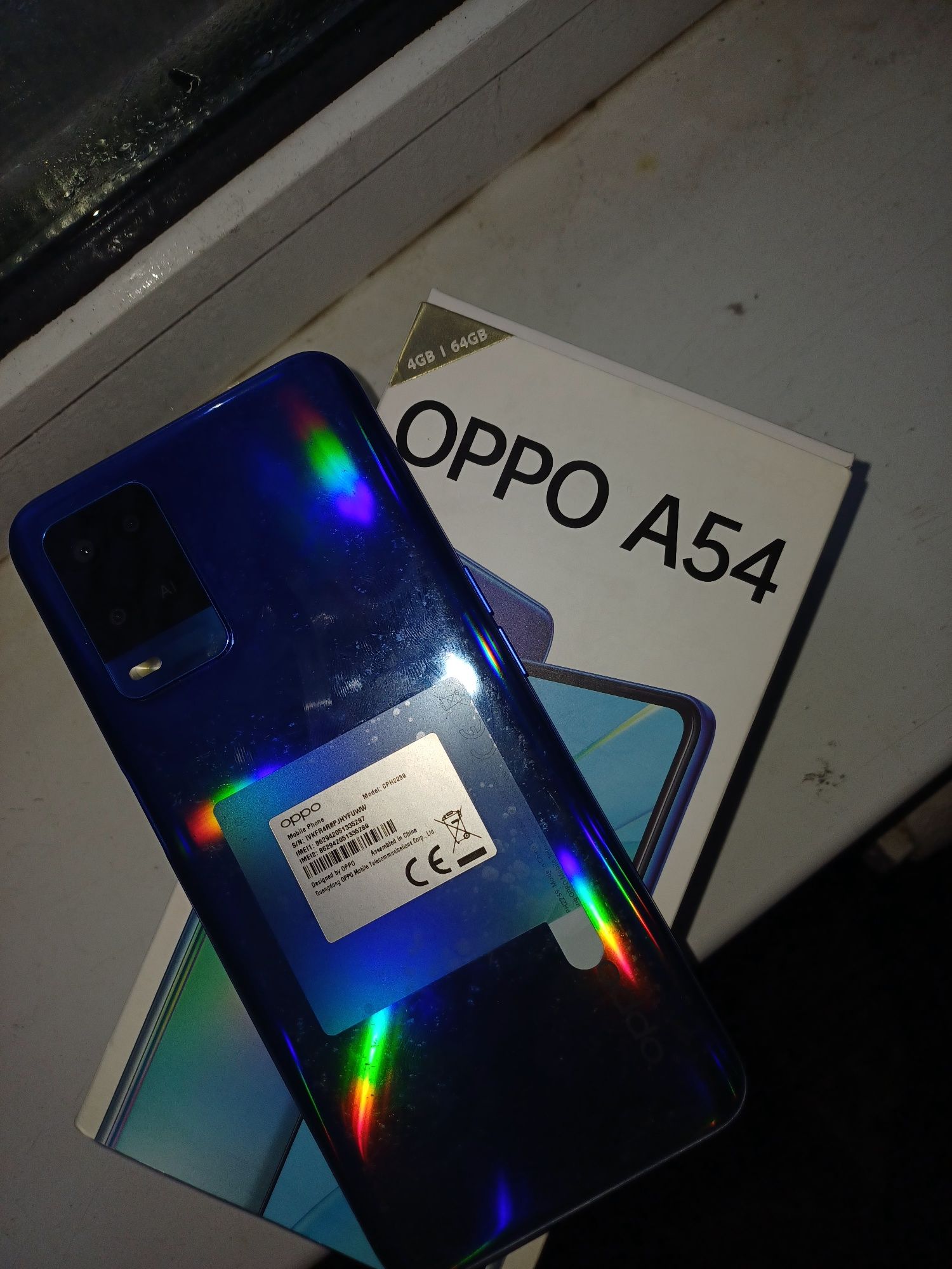 Oppo a54 kafolati bilan