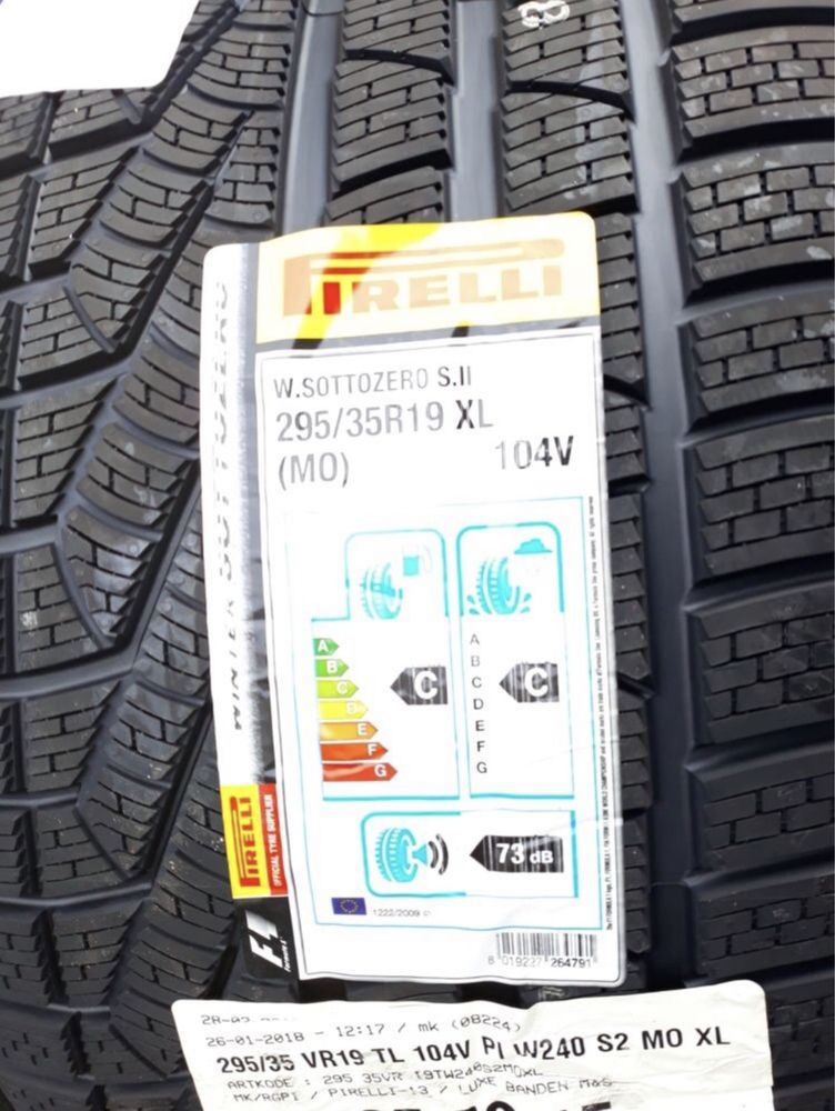 295/35 R19 PIRELLI SOTTOZERO anvelope noi iarna