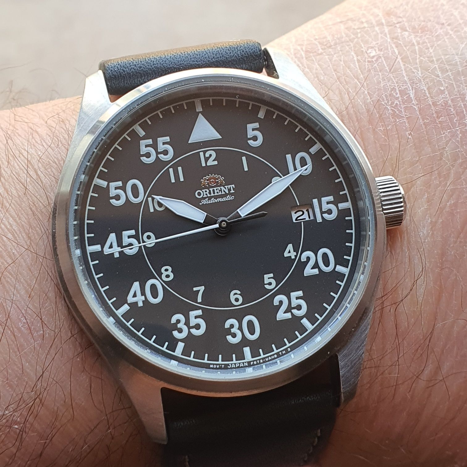 Ceas automatic Orient Sports Pilot. Nu fac schimburi. Preț fix.