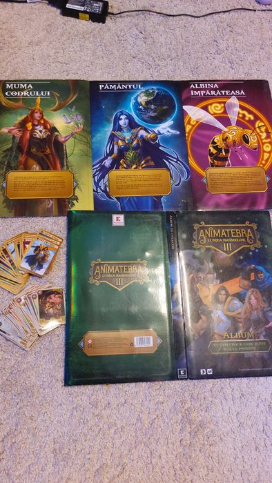 Animaterra Lumea Basmelor 3 -  2 albume + cartonase 45
