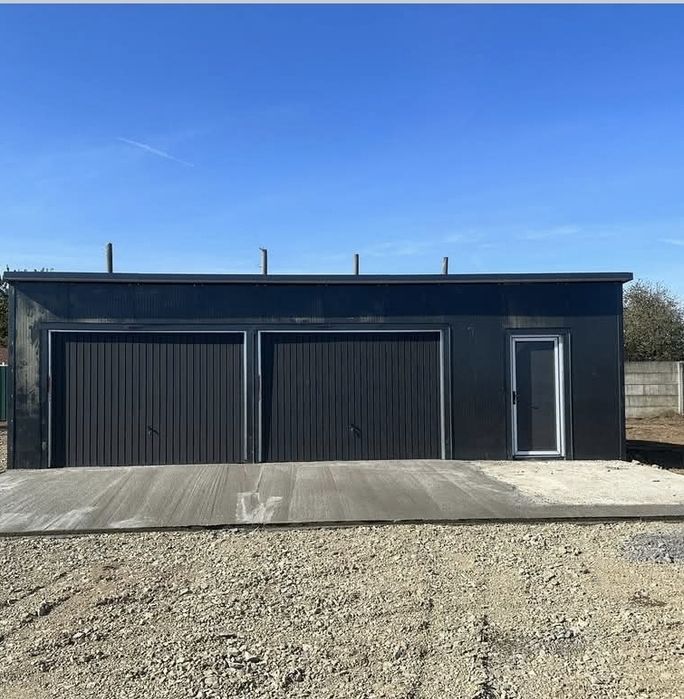 Vand construim garaje auto pe structura metalica