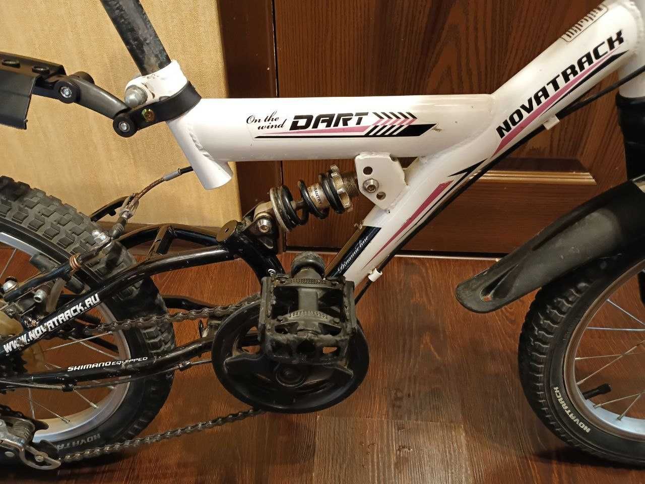 Детский велосипед Novatrack Dart 16