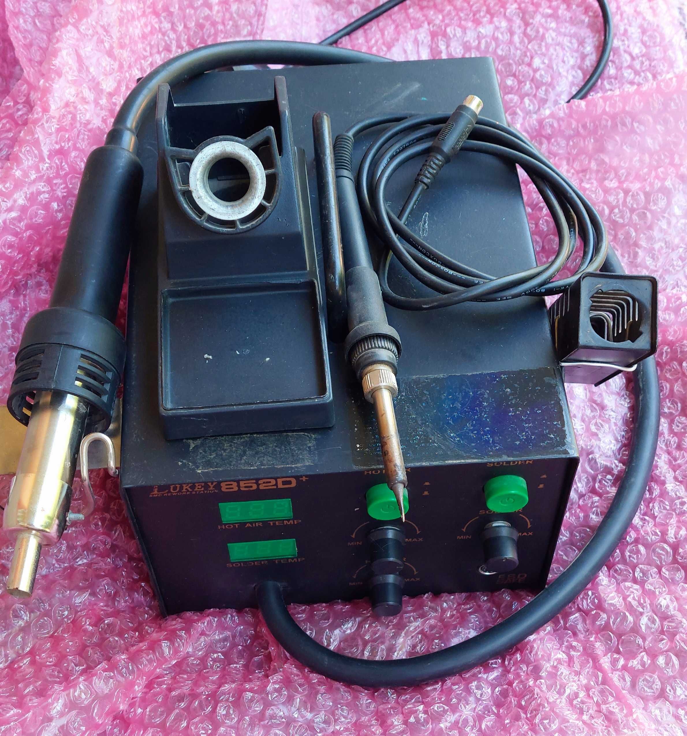Паяльная станцыя Lukey 852D+