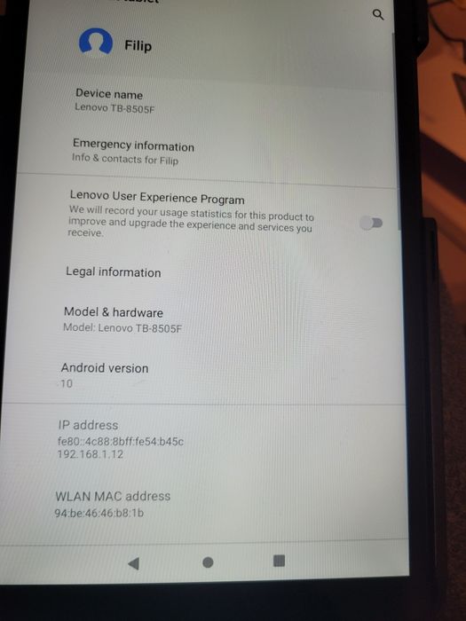 Продавам Lenovo Tab M8 (HD)