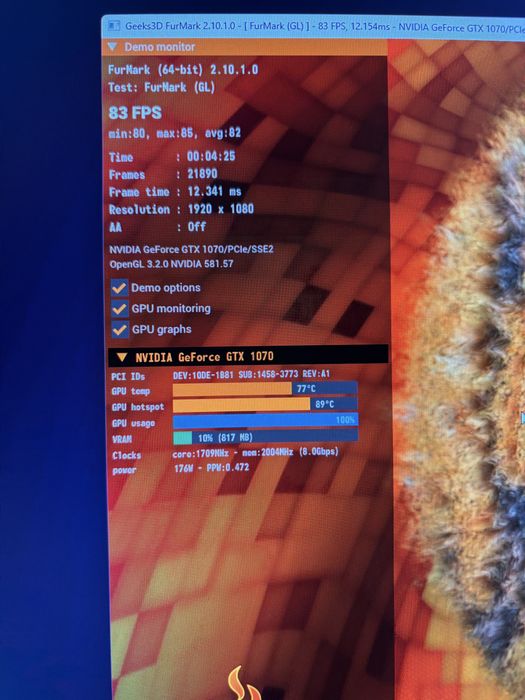 Nvidia GeForce GTX 1070 8GB