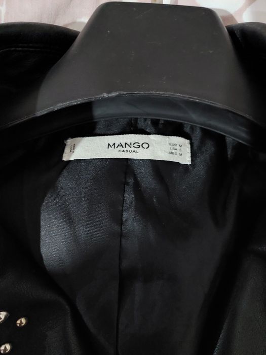 Кожено яке Mango