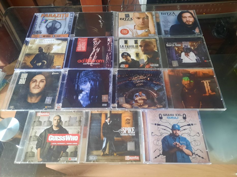 Hip hop românesc cd-uri audio