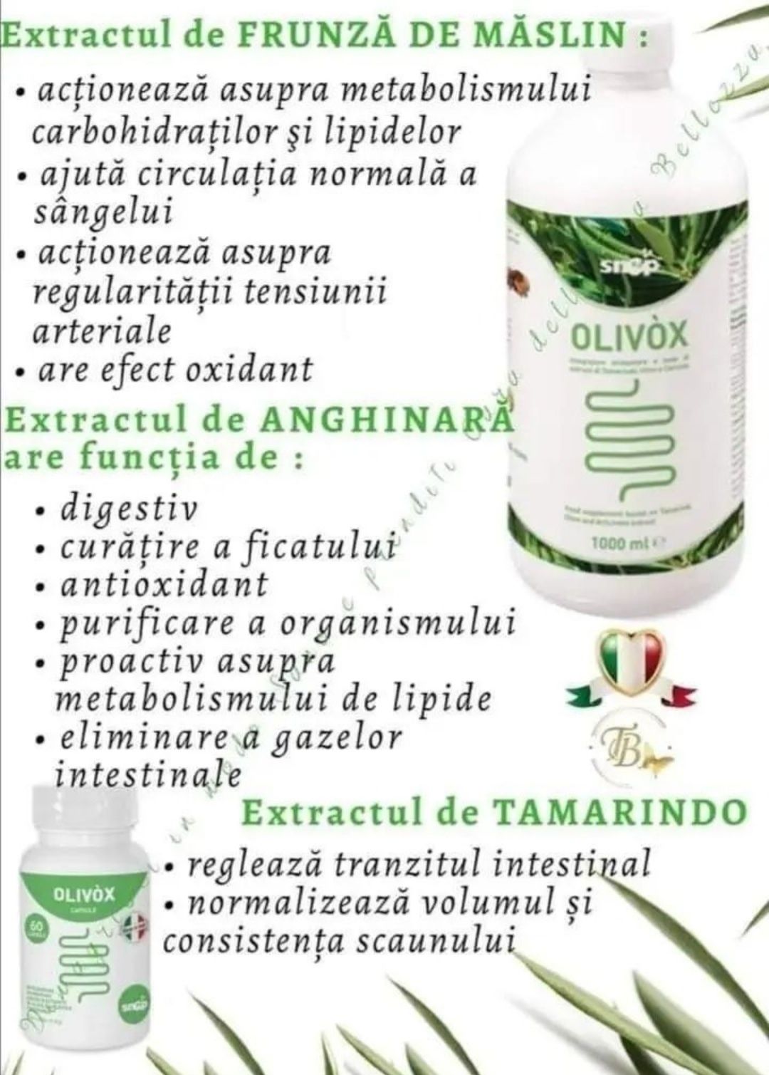 Olivox - ajută la eliminarea grăsimii abdominale