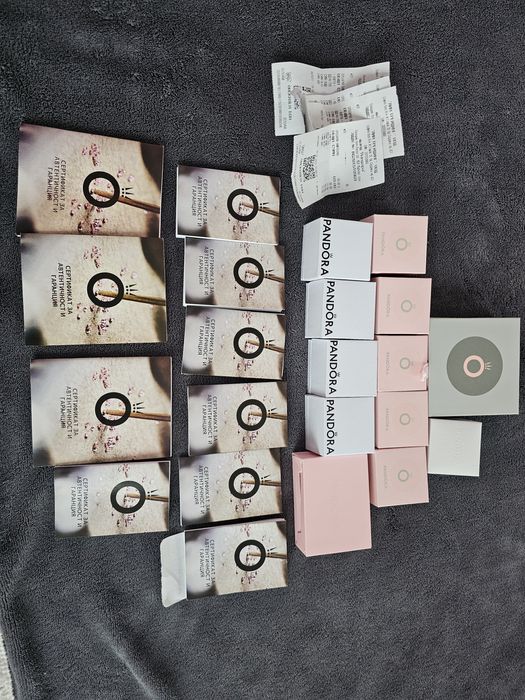 Гривна Пандора в комплект с талисмани