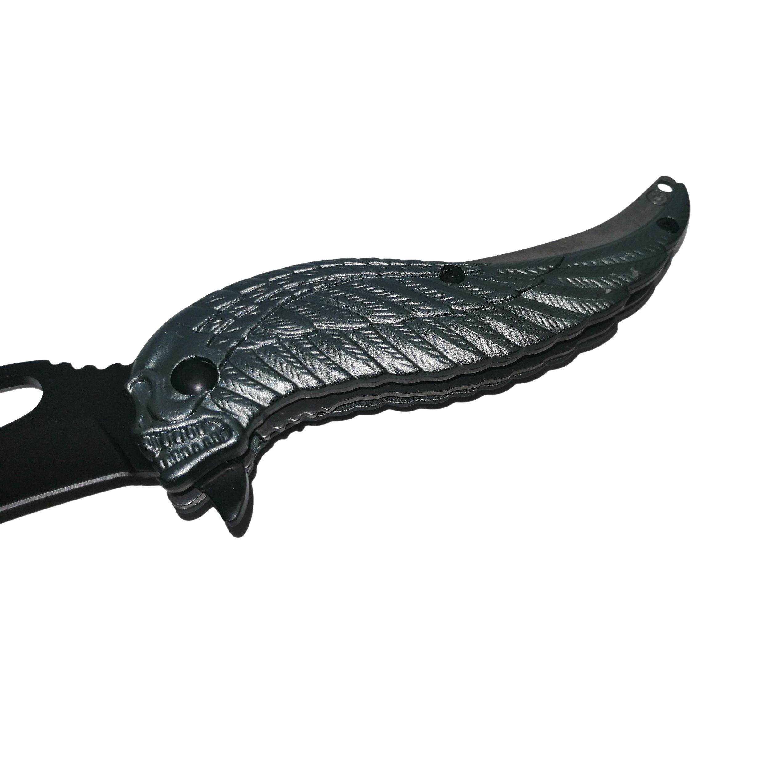 Briceag de buzunar, Wind Ghost, argintiu, 17.5 cm