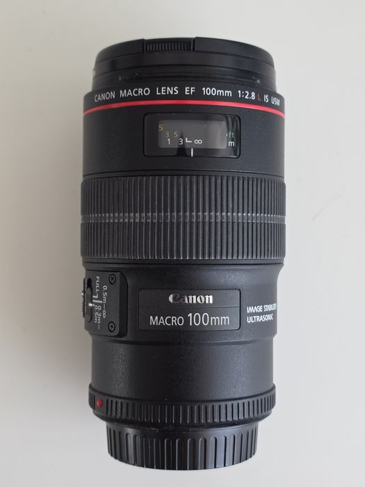 Obiectiv Canon 100 mm f 2.8L IS USM Macro