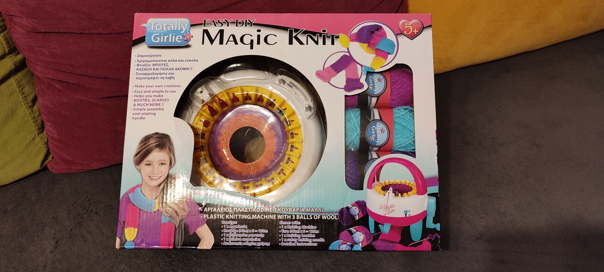 Joc Fetițe Tricotat Magic Knit (5+)