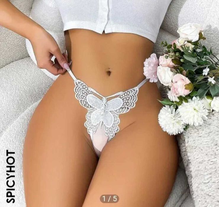 Нови секси бикини с перли