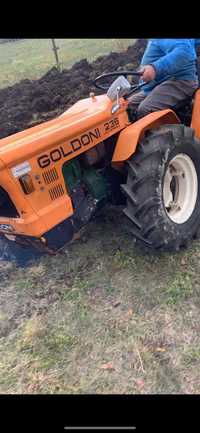 Goldoni tractor + freza si plug