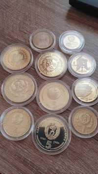 Сребърни Юбилейни монети и банкноти нециркулирани UNC капсули и джобов