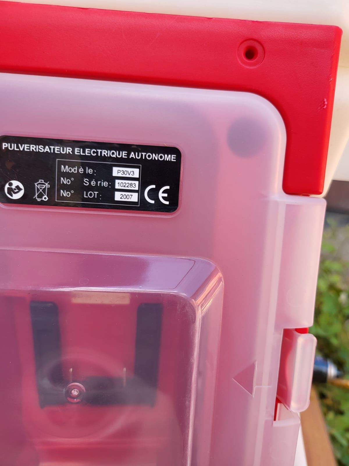 Mașină de stropit cu acumulator - Atomizor