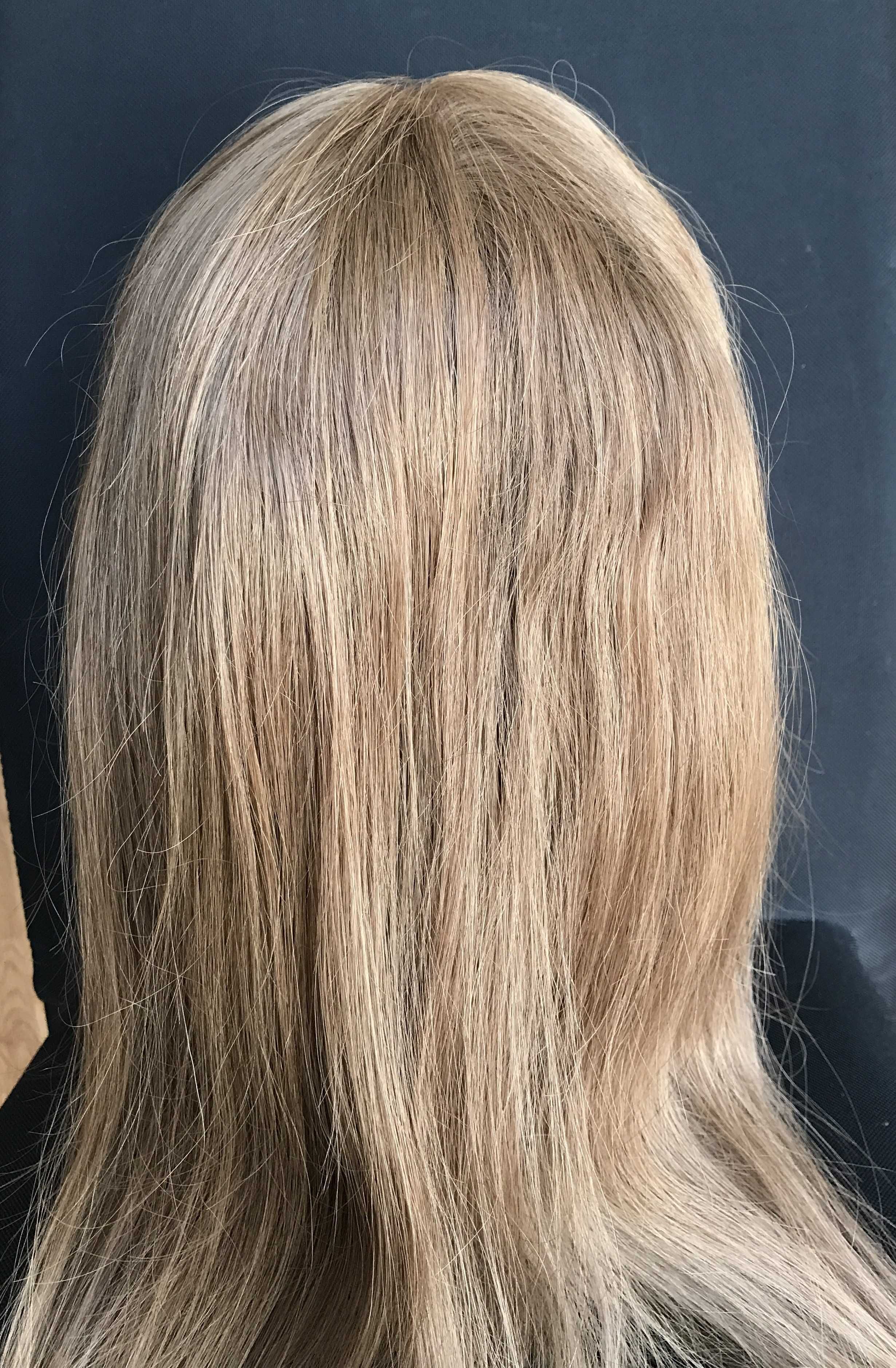 Peruca din par natural Belher - saten deschis
