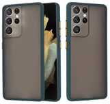 Husa Samsung S21/S22/S23/S24 Plus Ultra Subtir Spate Plastic + Silicon