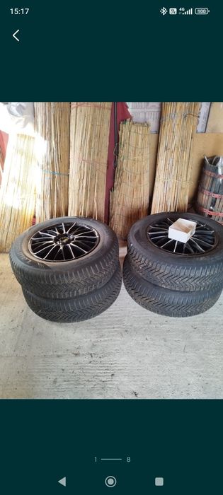 Set jante + cauciucuri iarna Mazda