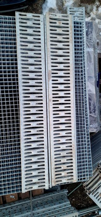 Rigole zincate/gratare zincate/ tablă perforată zincată