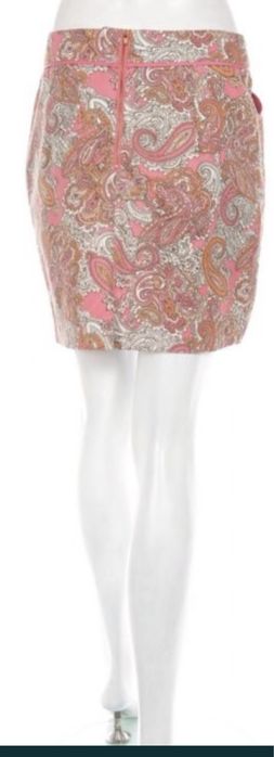 Fusta superba tip creion imprimeu paisley