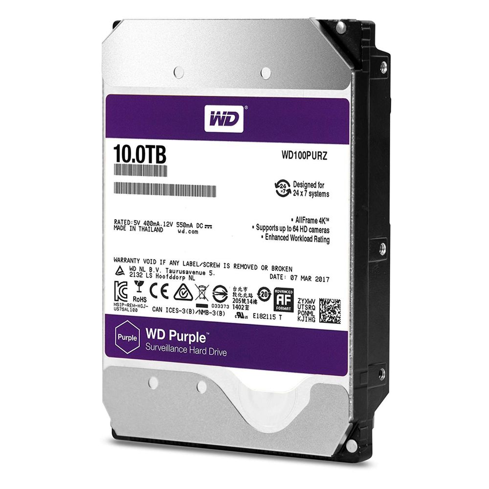 HDD 10TB WD Purple.