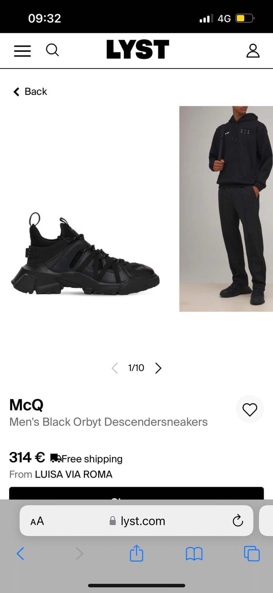 McQ -  luxury sneaker 45 номер