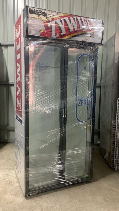 Vitrina verticală dublă electronică