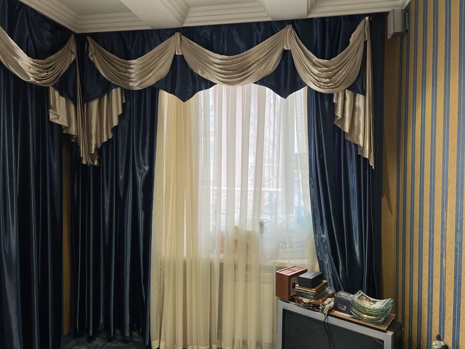 Продам теневые шторы.