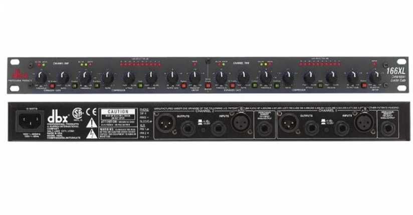 компрессор лимитер гейт  dbx 166xl usa