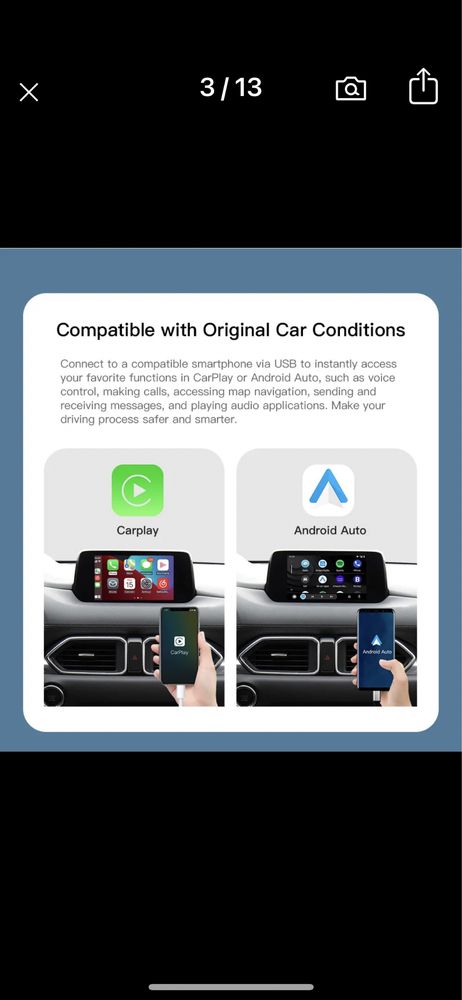 Modul USB Mazda pentru Carplay si Android Auto