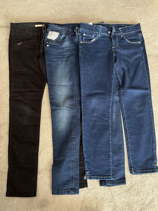 Blugi pentru fete marime 140