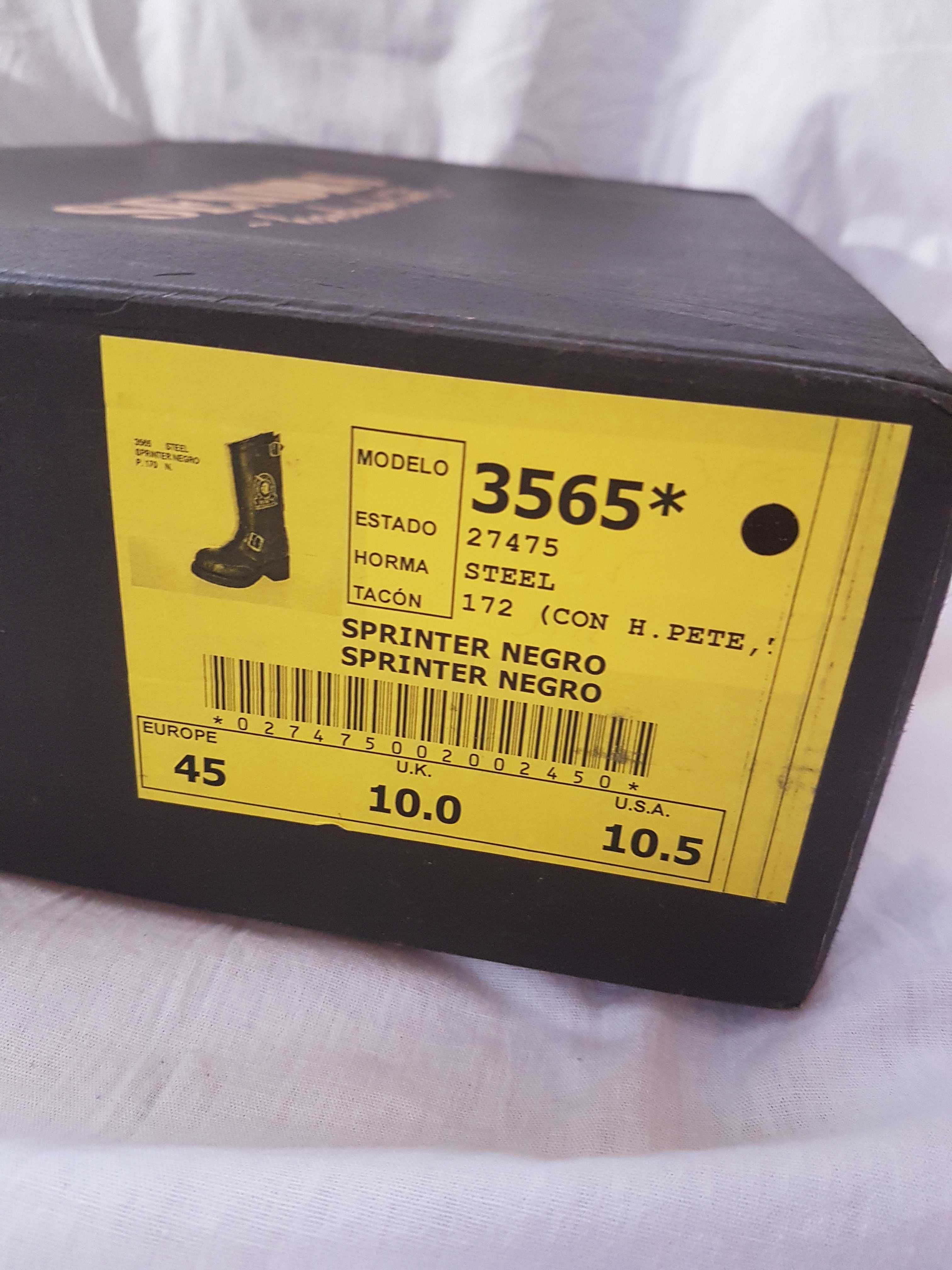 Ботуши мотор Sendra Sprinter Negro Steel  3565 и Яке ICON TiMAX