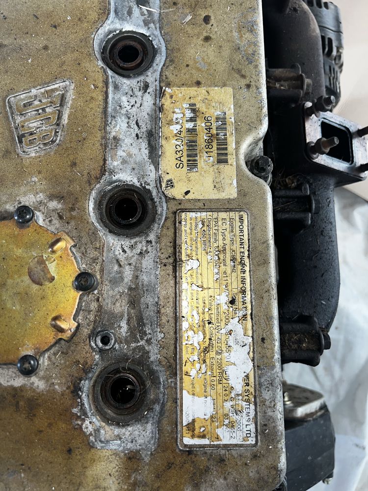 Motor defect JCB 527-55