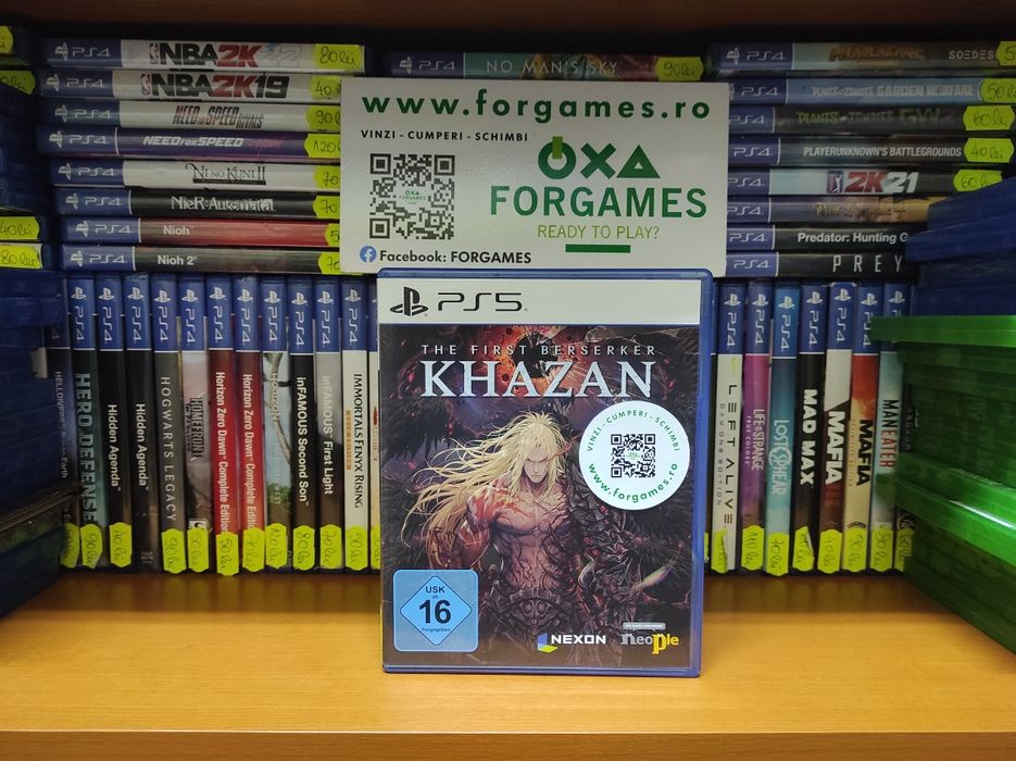 Vindem joc PS5 The First Berserker Khazan PS5 Forgames.ro