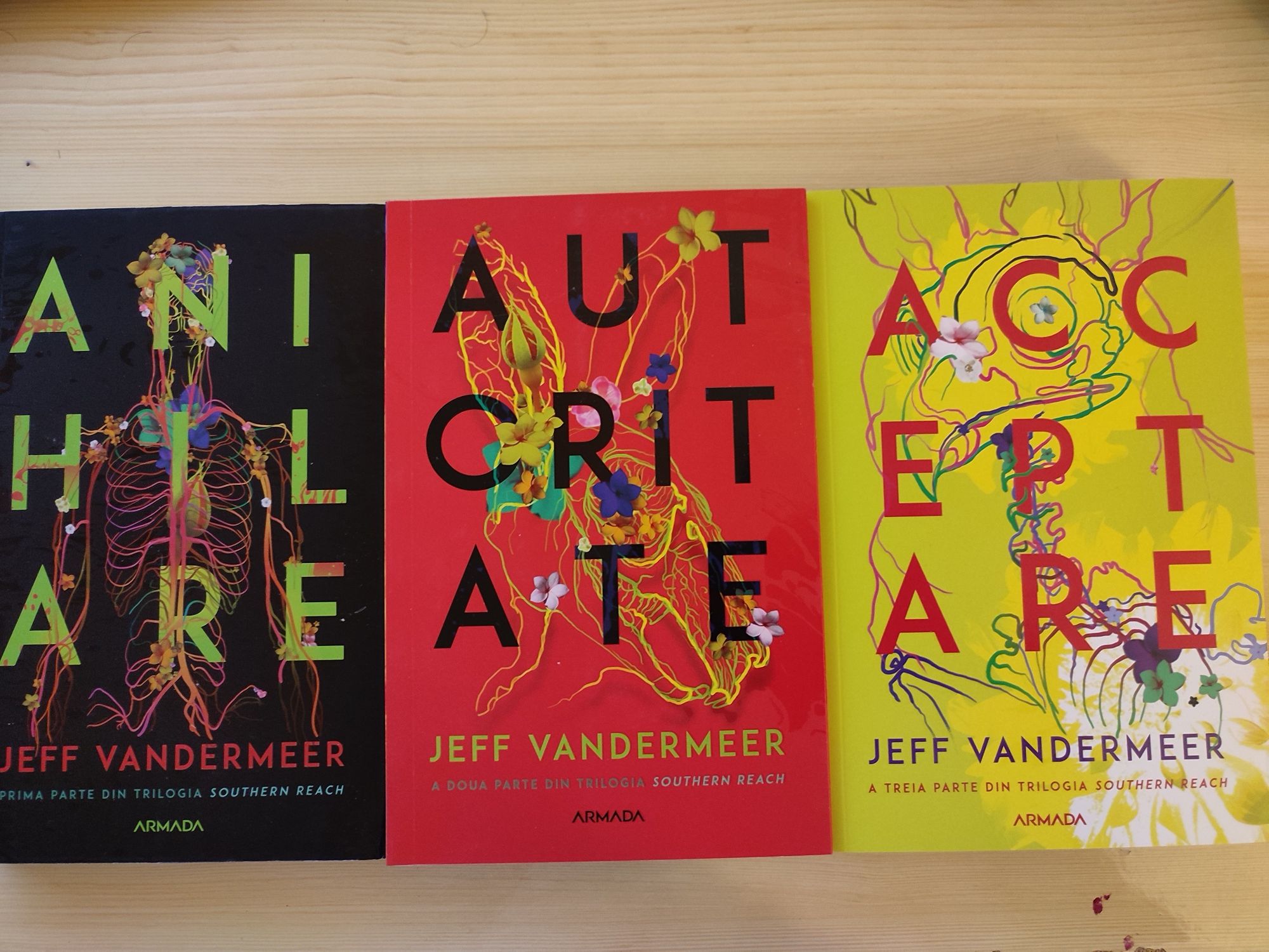 Pachet Trilogia SOUTHERN REACH 3 vol. de Jeff VanderMeer