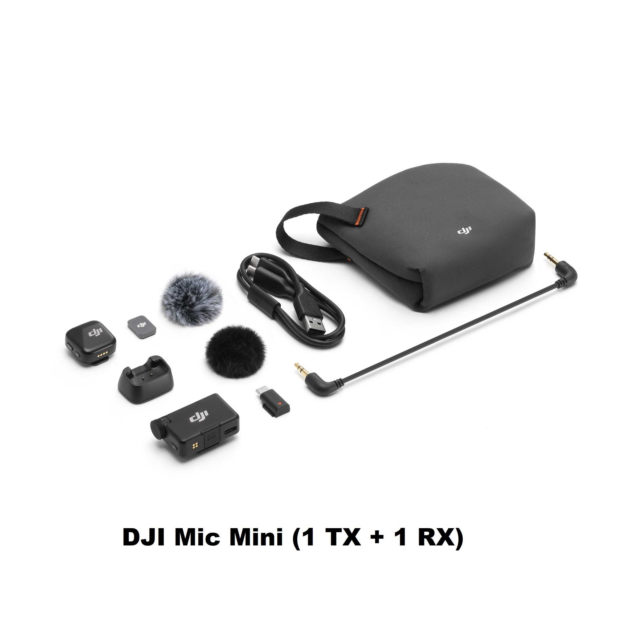 Петличный микрофон DJI Mic Mini (1 Микрофон + 1  База)