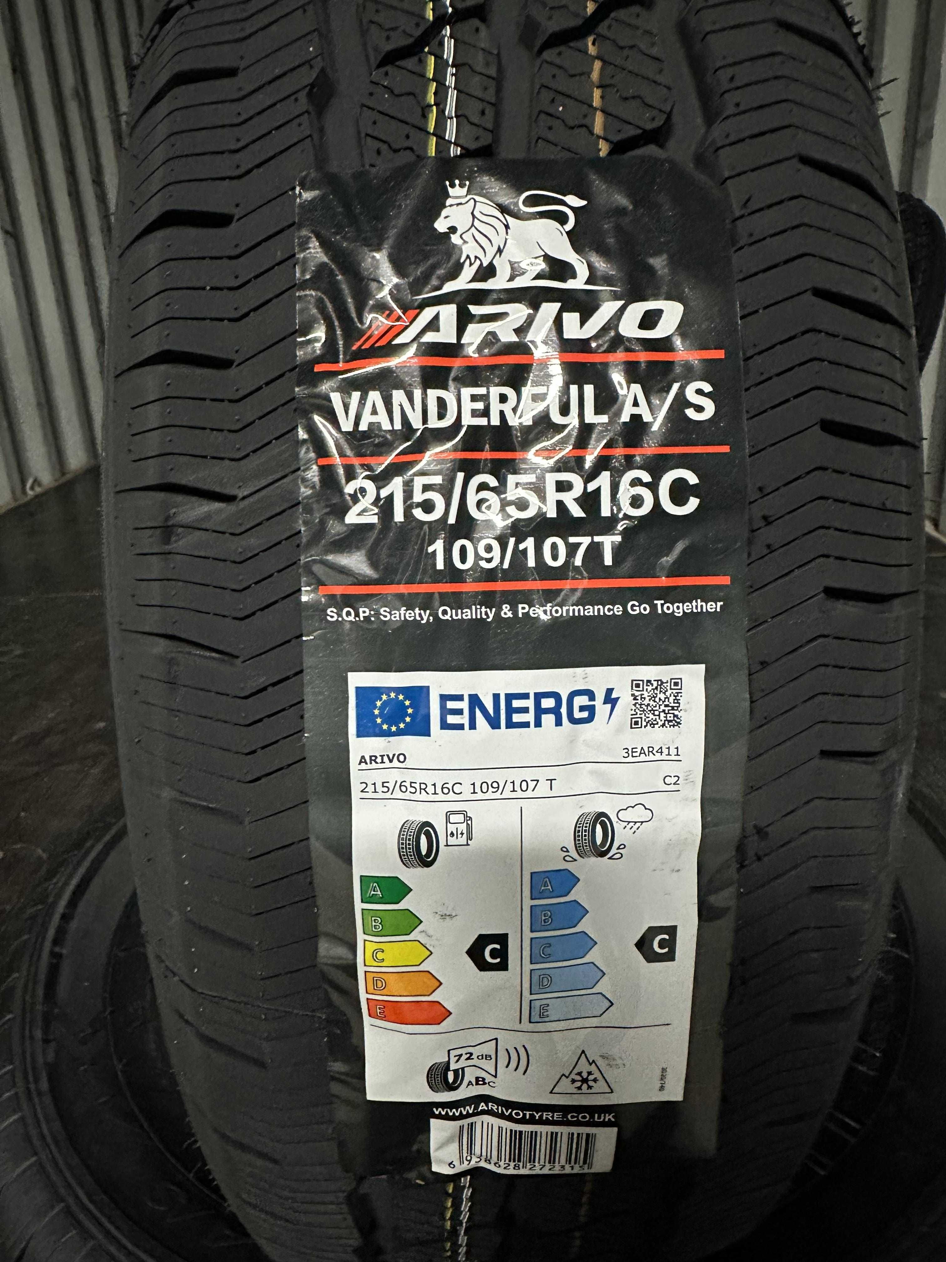 Нови Всесезонни Бусови Гуми Arivo Vanderful A/S 215/65R16C Нов Dot