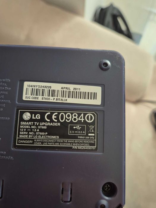 LG Smart TV Upgrader with Web Browsing