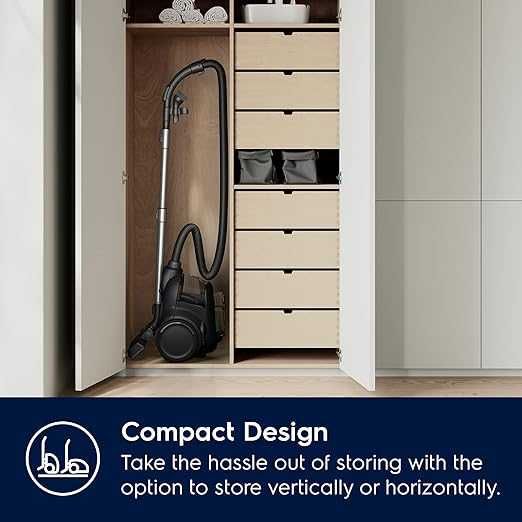Прахосмукачка без тоба Electrolux Clean 600 (EL61C2GRN) 700W