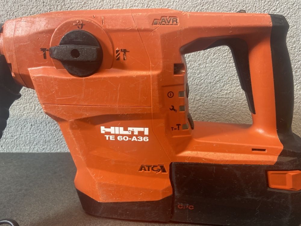 Hilti te 60-A36 07/2020 rotopercutor sds max pe baterie bosch makita