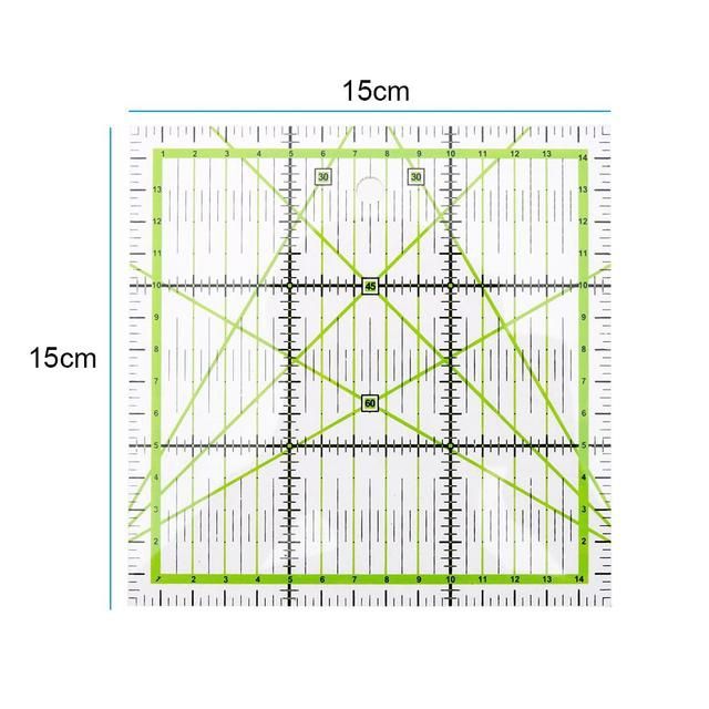 Линейка для пэчворка, челноки, контейнеры с шпульками, зажимы для кроя